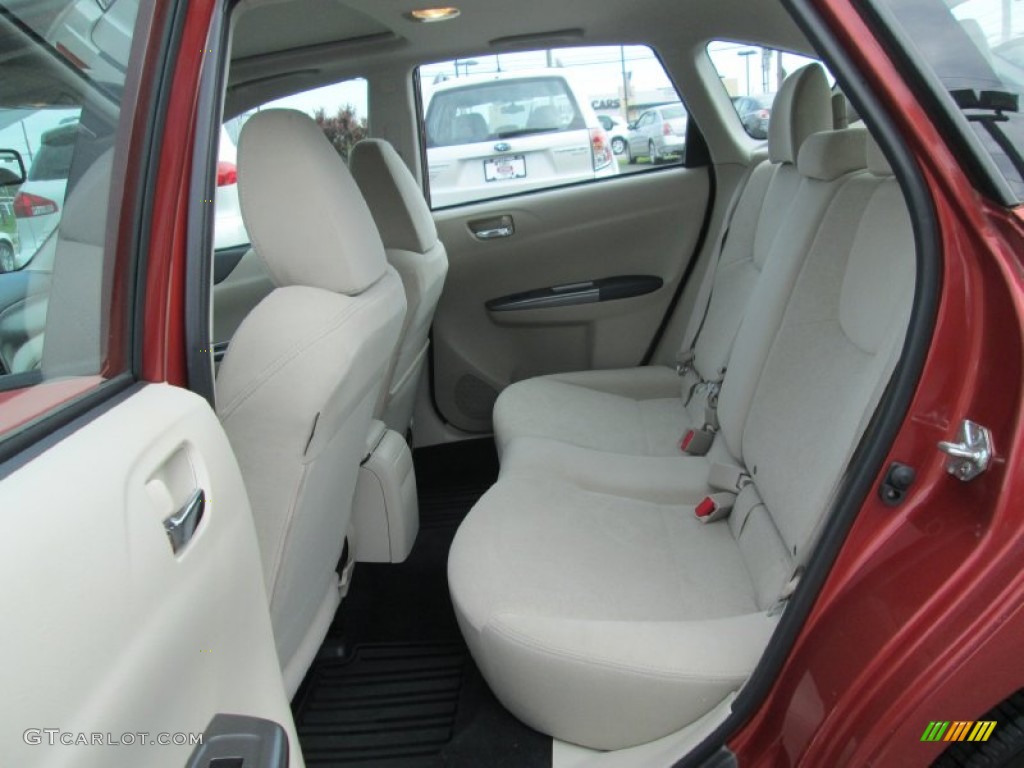 2011 Impreza 2.5i Premium Wagon - Paprika Red Pearl / Ivory photo #21