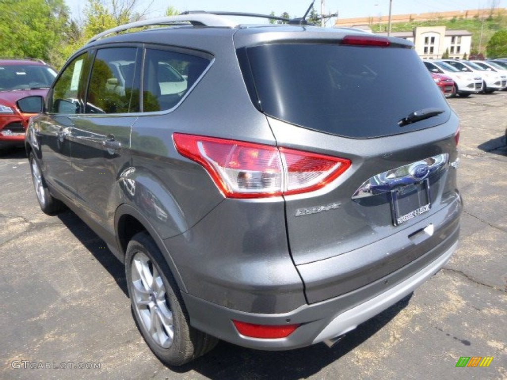 2014 Escape Titanium 2.0L EcoBoost 4WD - Sterling Gray / Charcoal Black photo #4