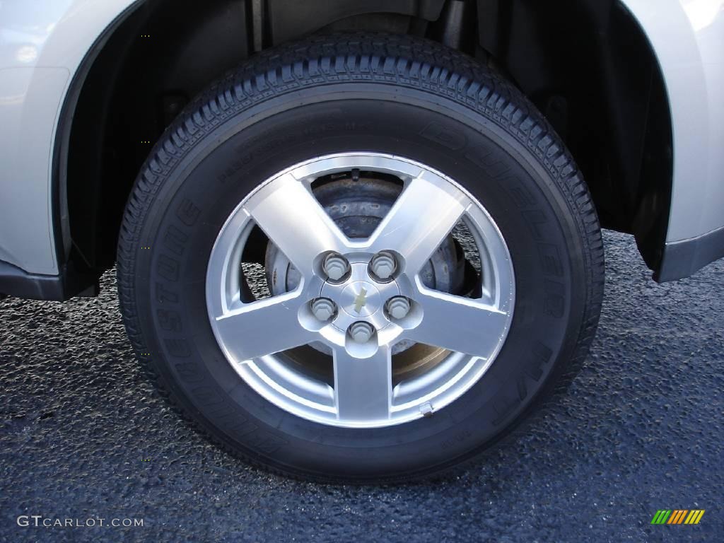 2005 Equinox LS AWD - Galaxy Silver Metallic / Light Gray photo #6