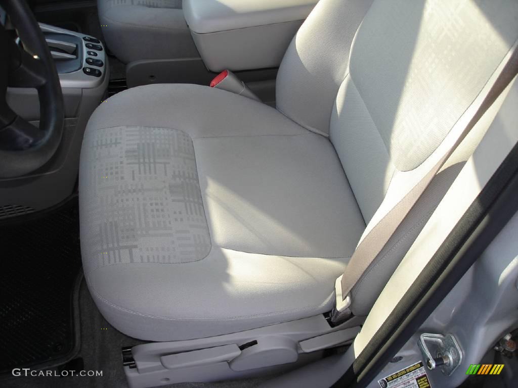 2005 Equinox LS AWD - Galaxy Silver Metallic / Light Gray photo #8