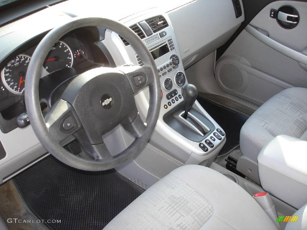 2005 Equinox LS AWD - Galaxy Silver Metallic / Light Gray photo #9