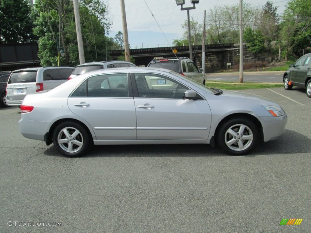 2003 Accord EX Sedan - Satin Silver Metallic / Black photo #5