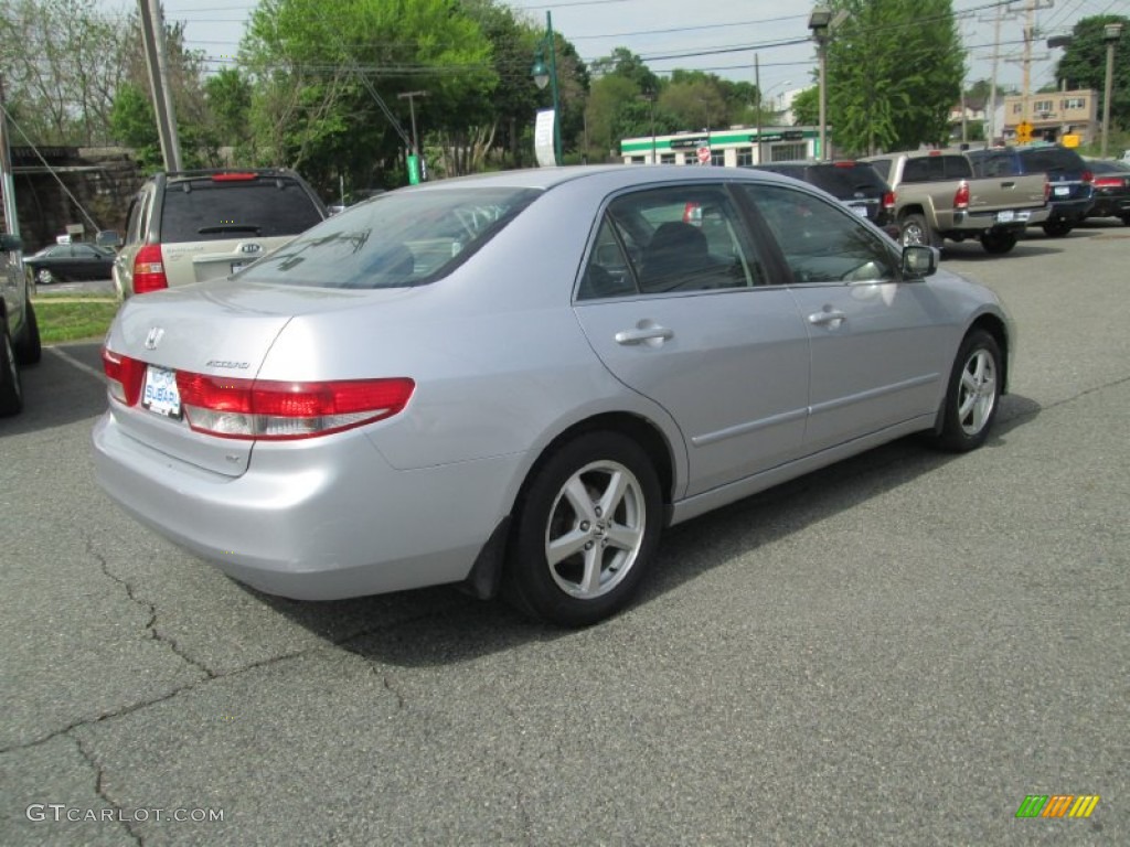 2003 Accord EX Sedan - Satin Silver Metallic / Black photo #6