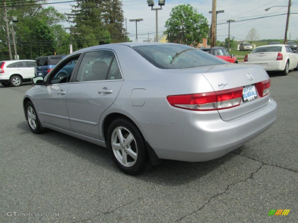 2003 Accord EX Sedan - Satin Silver Metallic / Black photo #8