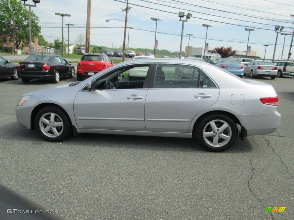 2003 Accord EX Sedan - Satin Silver Metallic / Black photo #9
