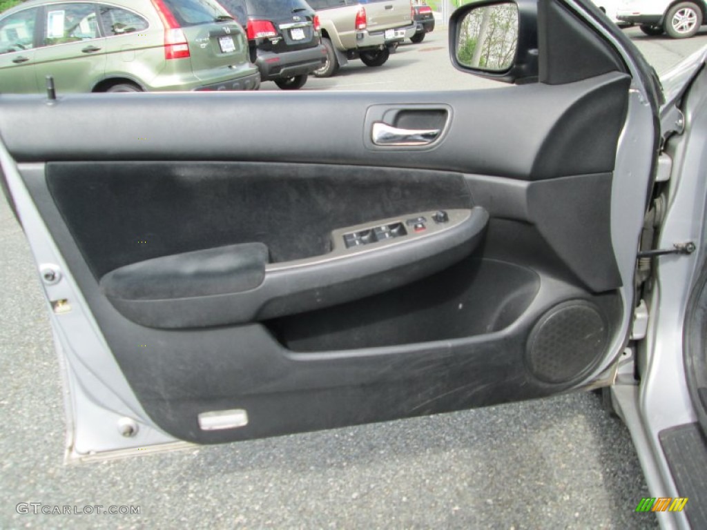2003 Accord EX Sedan - Satin Silver Metallic / Black photo #12