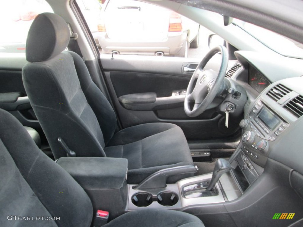 2003 Accord EX Sedan - Satin Silver Metallic / Black photo #15