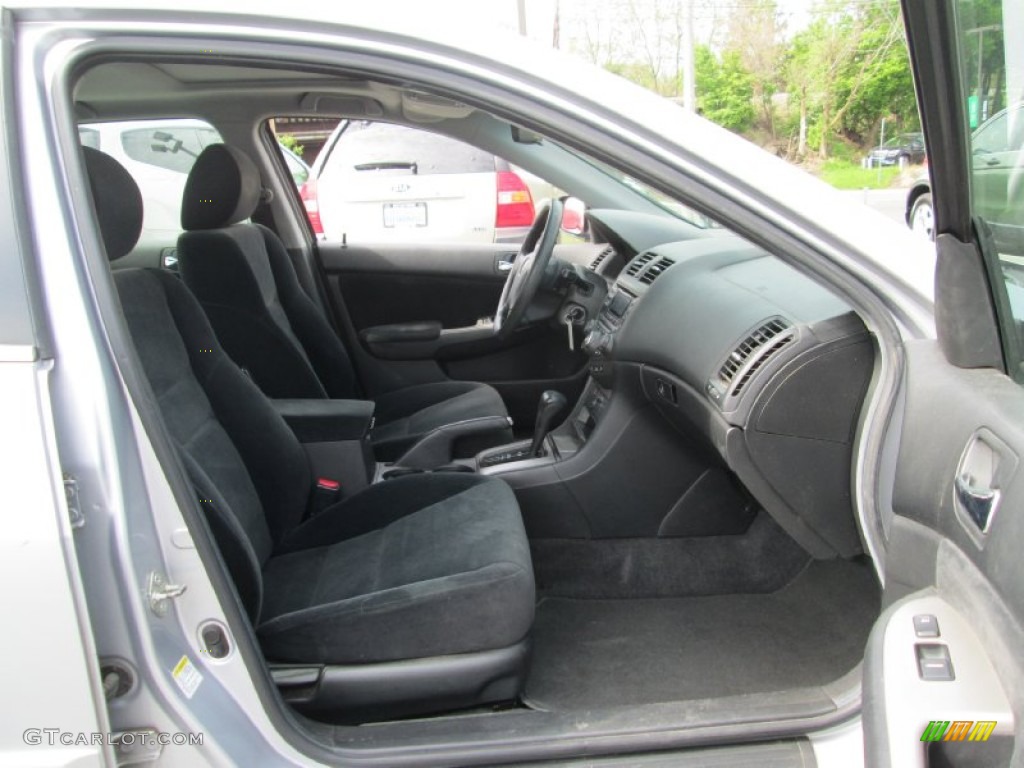 2003 Accord EX Sedan - Satin Silver Metallic / Black photo #17