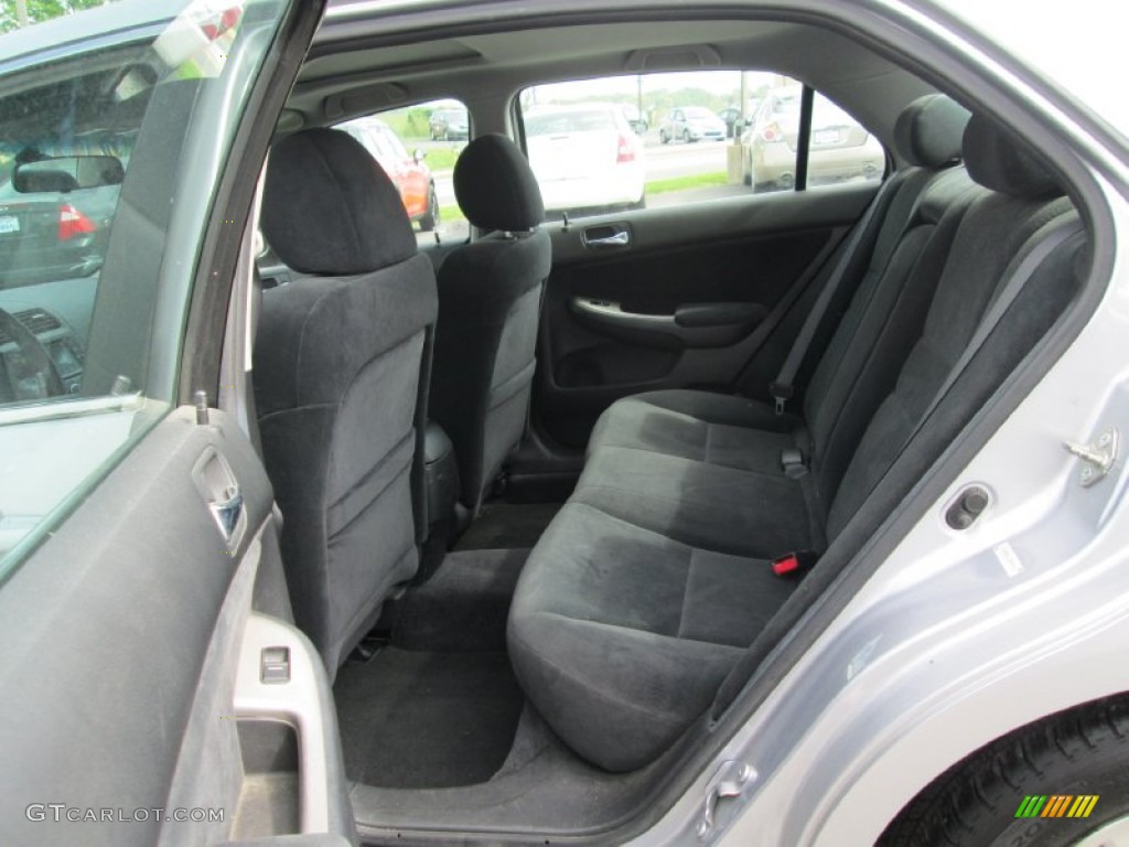 2003 Accord EX Sedan - Satin Silver Metallic / Black photo #21