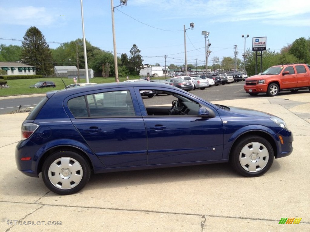 2008 Astra XE Sedan - Twilight Blue / Charcoal photo #8