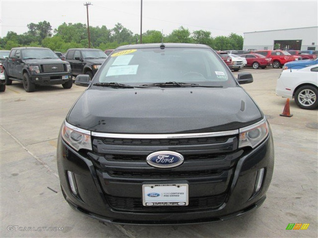 2012 Edge Sport - Black / Charcoal Black/Silver Smoke Metallic photo #1