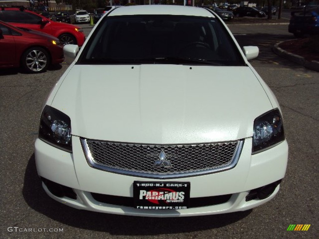 2011 Galant ES - White Pearl / Medium Gray photo #3