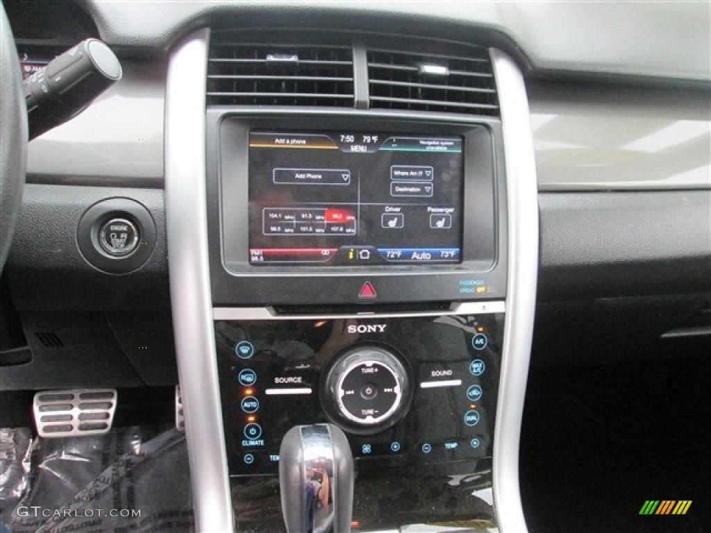 2012 Edge Sport - Black / Charcoal Black/Silver Smoke Metallic photo #32