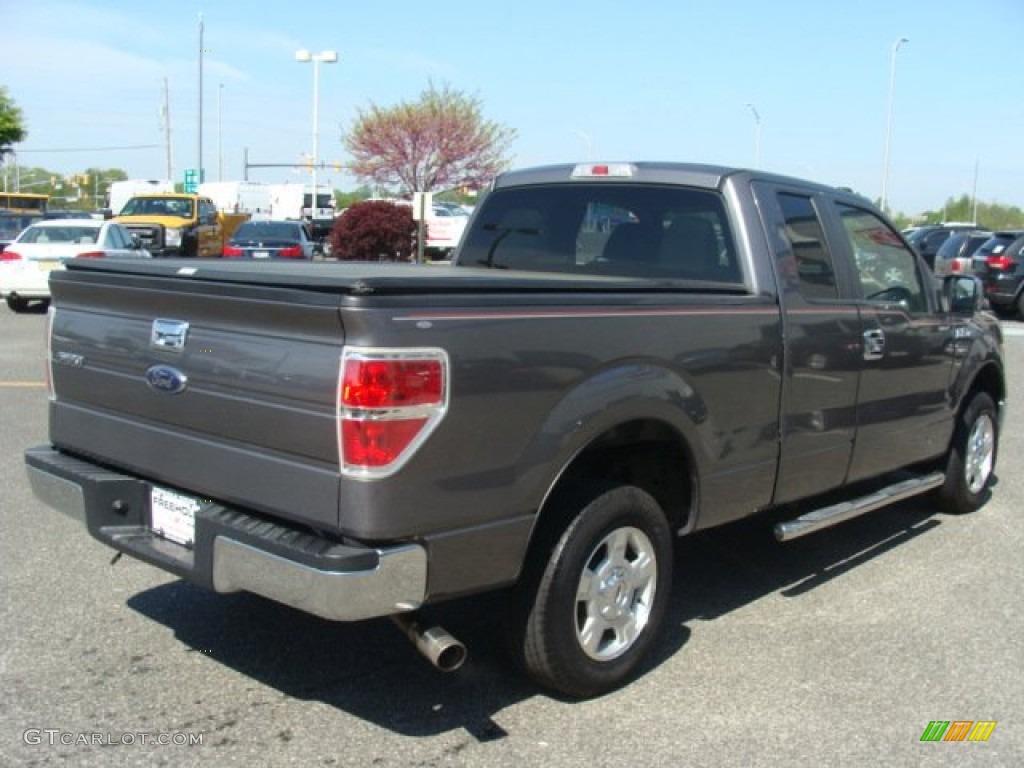 2010 F150 XL SuperCab - Sterling Grey Metallic / Medium Stone photo #4