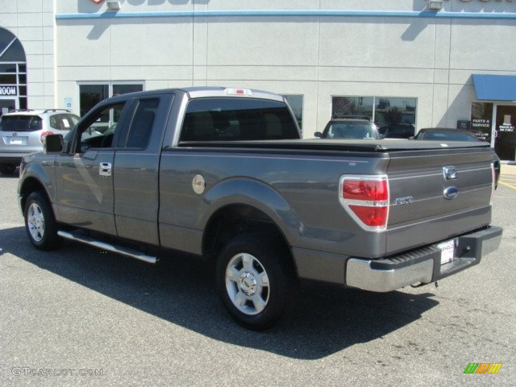 2010 F150 XL SuperCab - Sterling Grey Metallic / Medium Stone photo #7