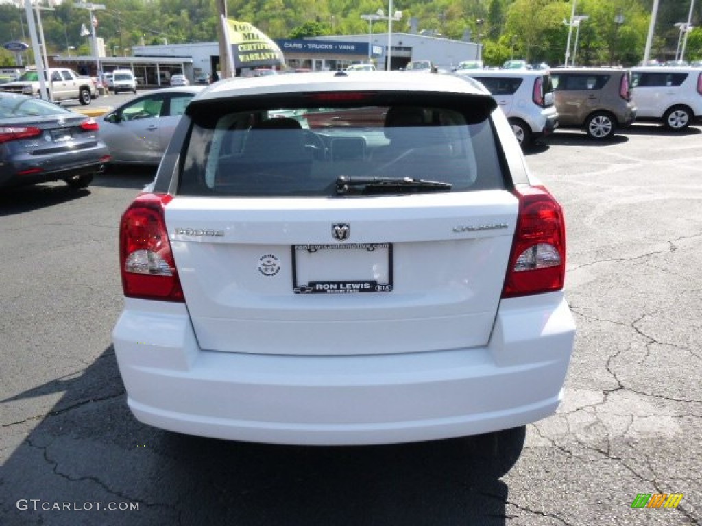 2011 Caliber Mainstreet - Bright White / Dark Slate/Medium Graystone photo #7