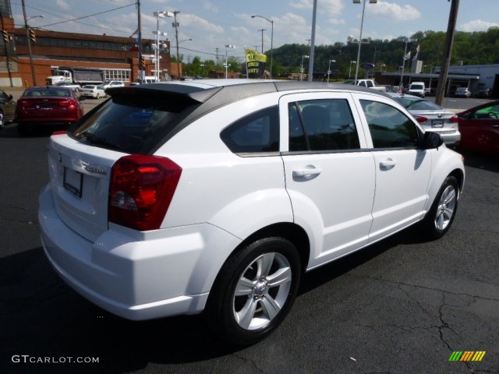 2011 Caliber Mainstreet - Bright White / Dark Slate/Medium Graystone photo #8