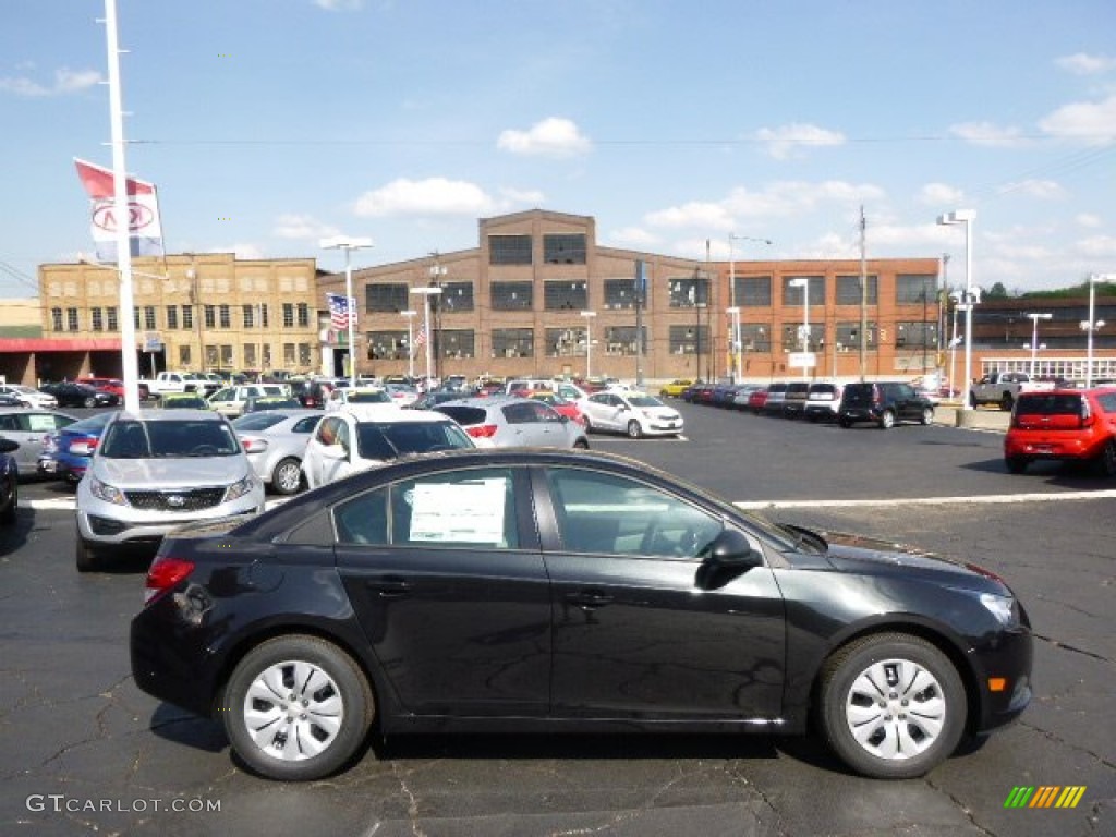 2014 Cruze LS - Black Granite Metallic / Jet Black/Medium Titanium photo #1