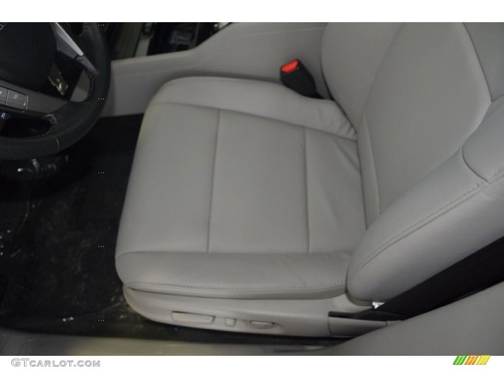 2014 Pilot EX-L - Modern Steel Metallic / Gray photo #10