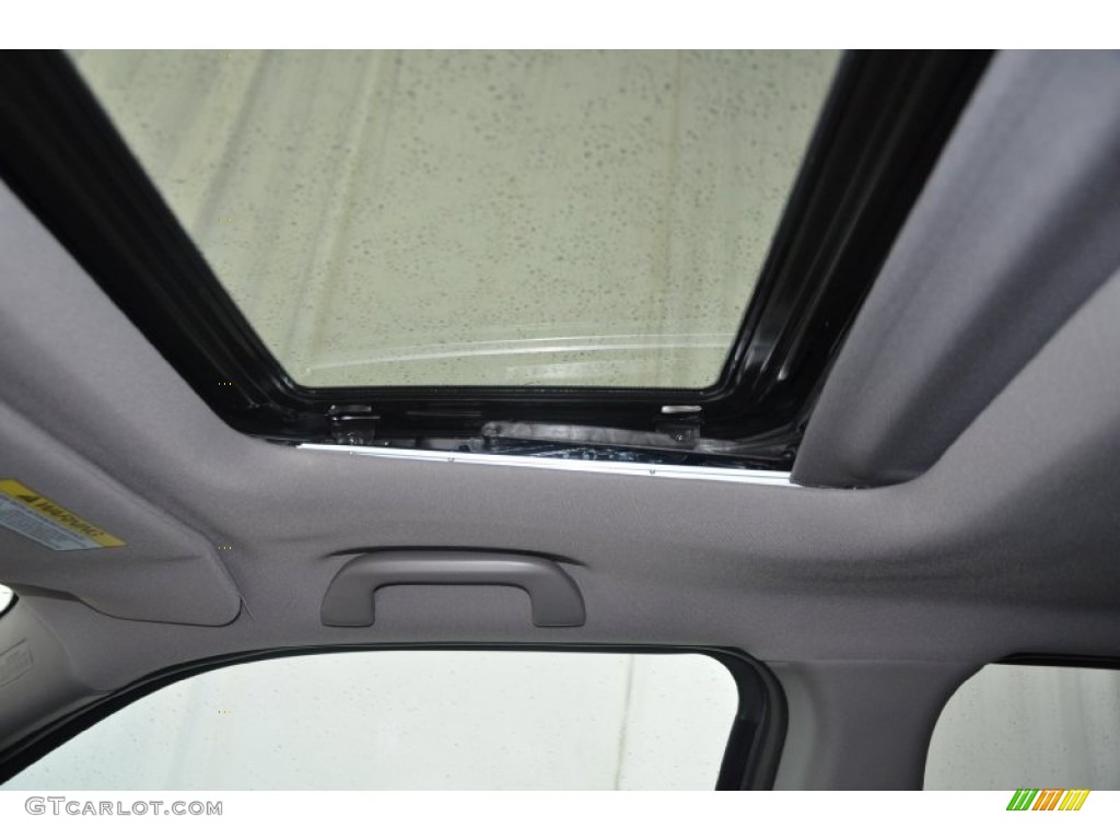 2014 Pilot EX-L - Modern Steel Metallic / Gray photo #12