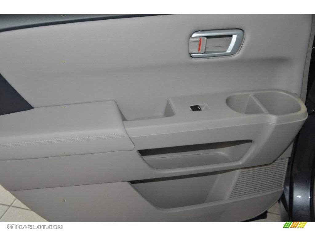 2014 Pilot EX-L - Modern Steel Metallic / Gray photo #18