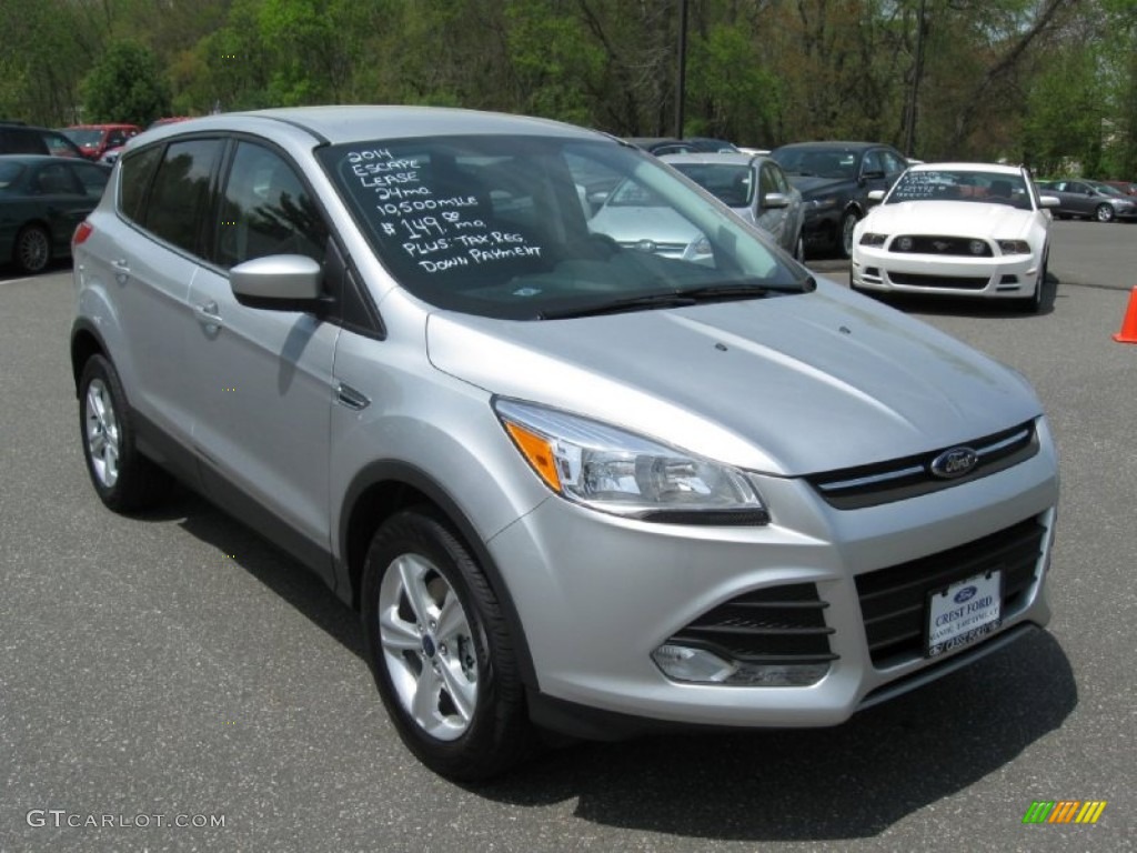 2014 Escape SE 1.6L EcoBoost 4WD - Ingot Silver / Charcoal Black photo #1