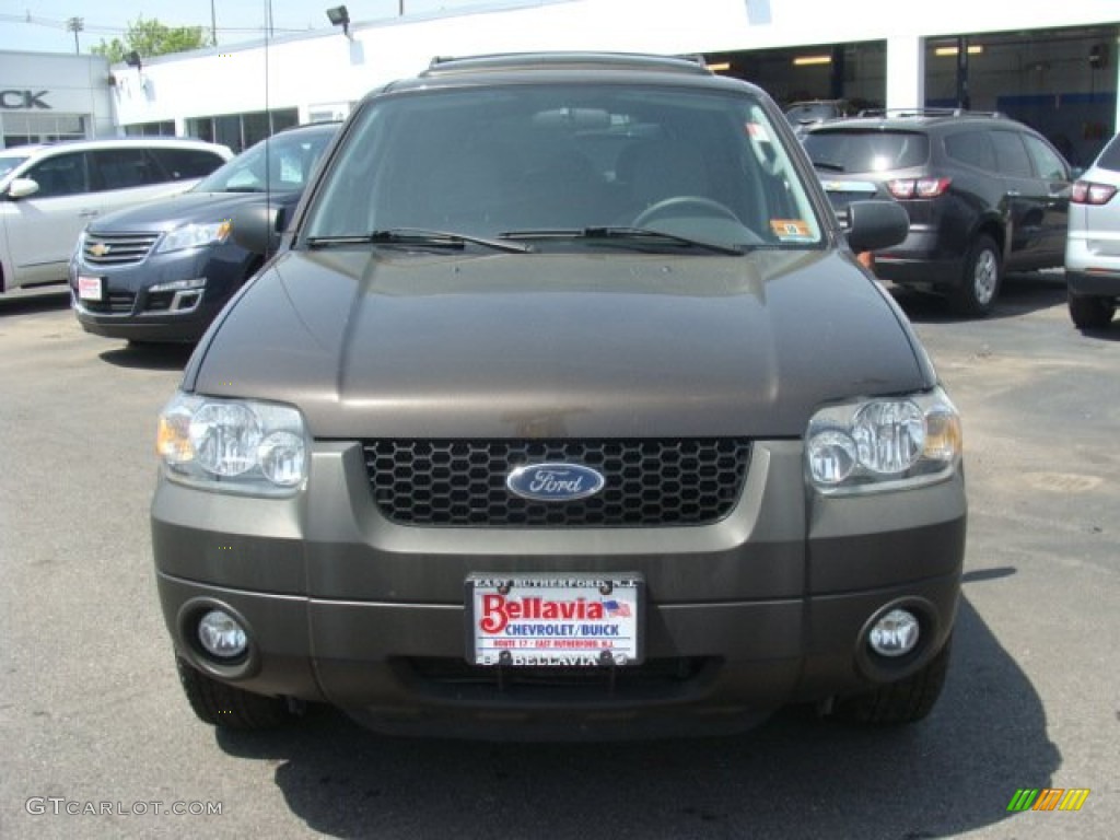 2007 Escape XLT V6 4WD - Dark Stone Metallic / Medium/Dark Flint photo #2