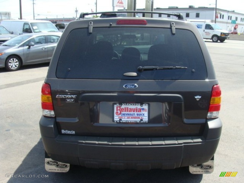 2007 Escape XLT V6 4WD - Dark Stone Metallic / Medium/Dark Flint photo #5