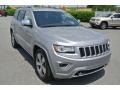 2014 Billet Silver Metallic Jeep Grand Cherokee Overland 4x4  photo #2