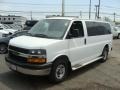 Summit White 2014 Chevrolet Express 3500 Passenger LT