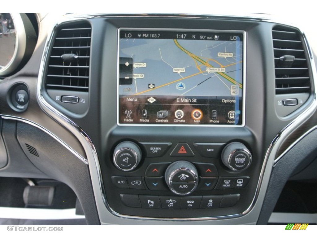 2014 Jeep Grand Cherokee Overland 4x4 Controls Photo #93466663