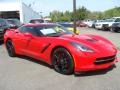 Front 3/4 View of 2014 Corvette Stingray Coupe Z51