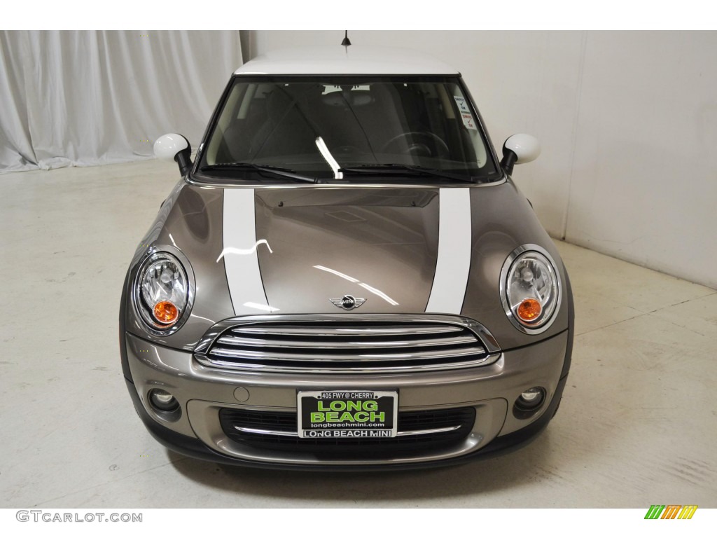 2011 Cooper Hardtop - Velvet Silver Metallic / Carbon Black photo #4