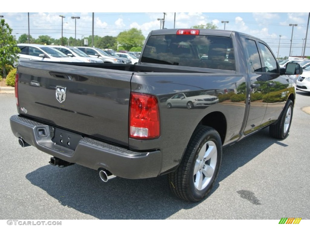 2014 1500 Express Quad Cab - Granite Crystal Metallic / Black/Diesel Gray photo #5