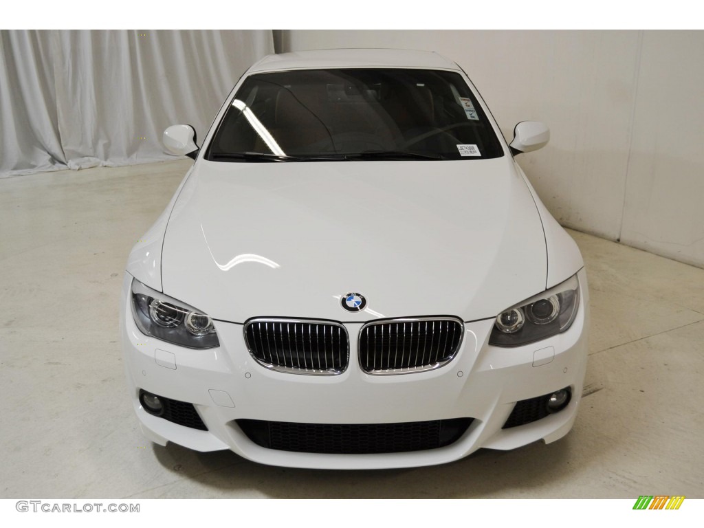 2011 3 Series 335i Convertible - Alpine White / Saddle Brown Dakota Leather photo #4