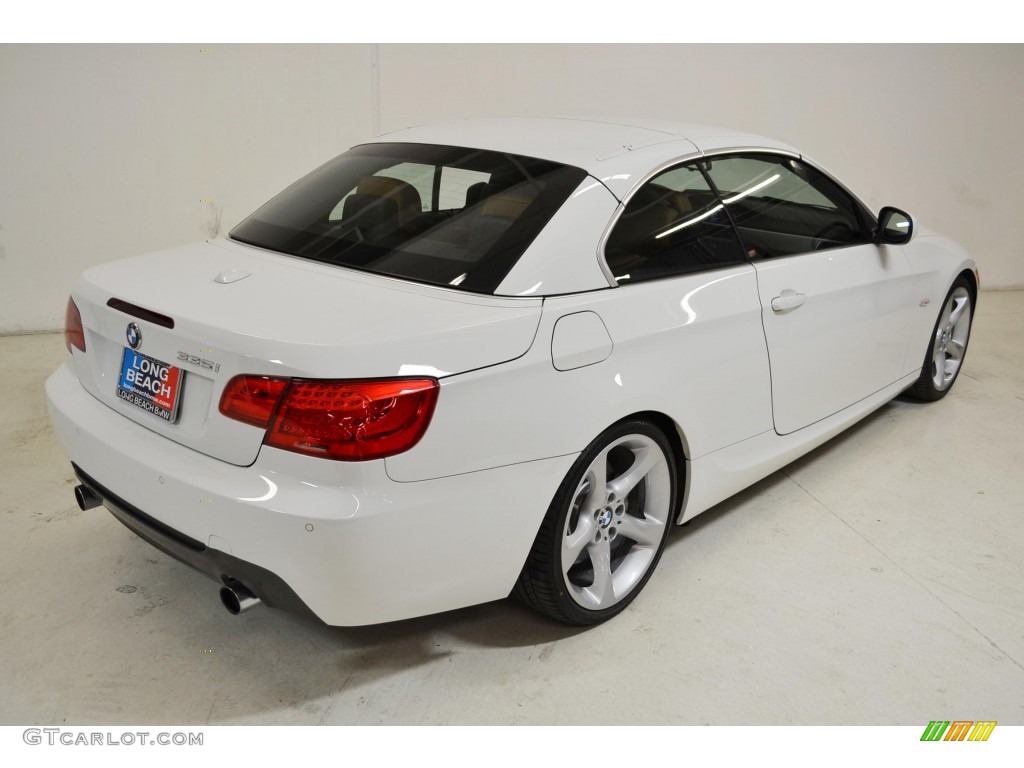 2011 3 Series 335i Convertible - Alpine White / Saddle Brown Dakota Leather photo #5