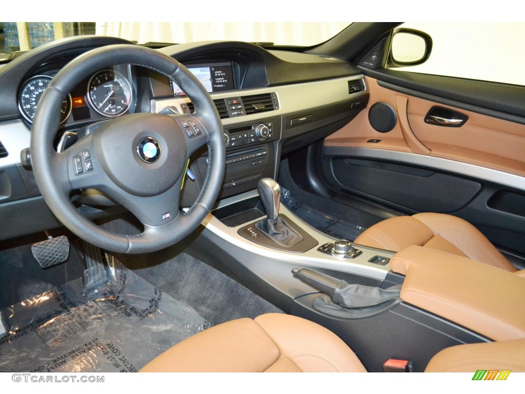 2011 3 Series 335i Convertible - Alpine White / Saddle Brown Dakota Leather photo #12