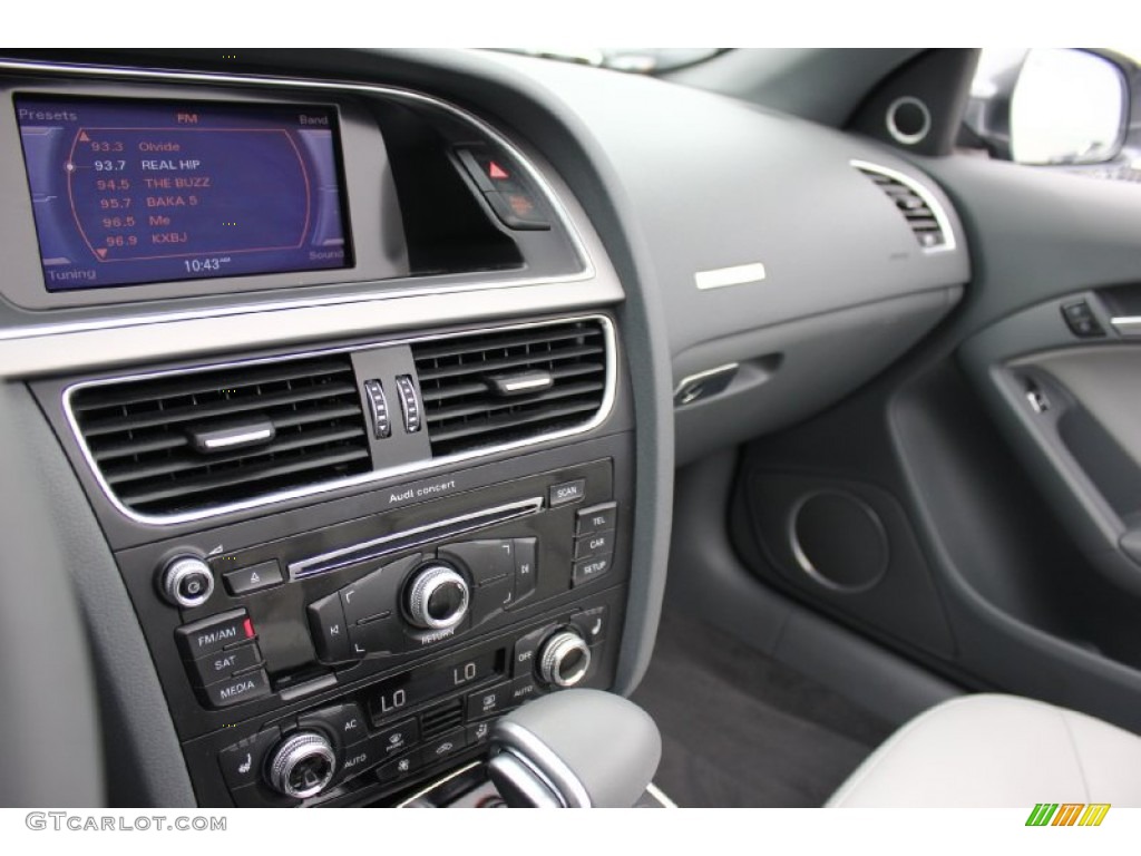 2013 A5 2.0T Cabriolet - Monsoon Gray Metallic / Titanium Grey/Steel Grey photo #19