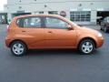 Spicy Orange - Aveo 5 LS Hatchback Photo No. 4