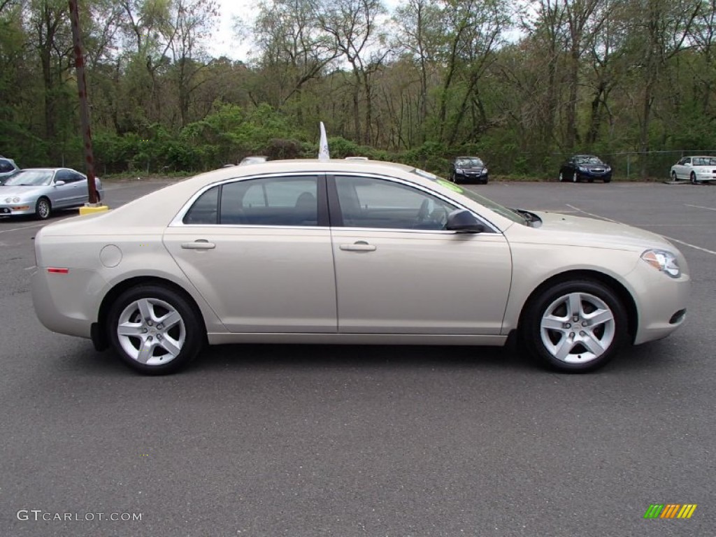 2011 Malibu LS - Gold Mist Metallic / Cocoa/Cashmere photo #4