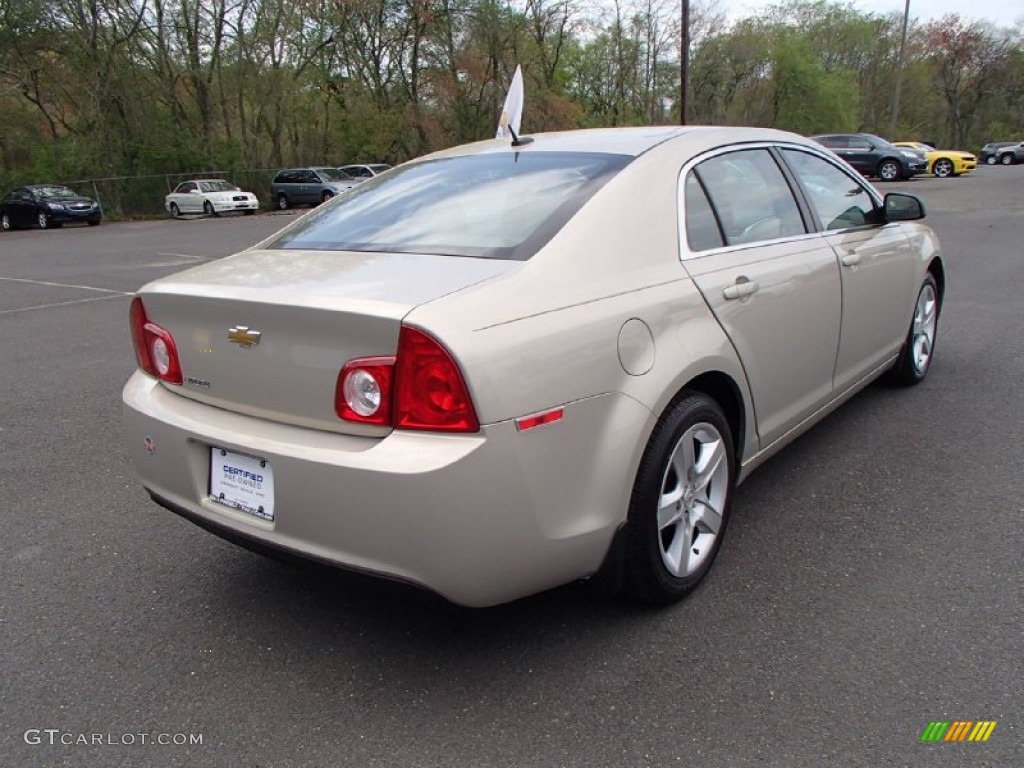 2011 Malibu LS - Gold Mist Metallic / Cocoa/Cashmere photo #5