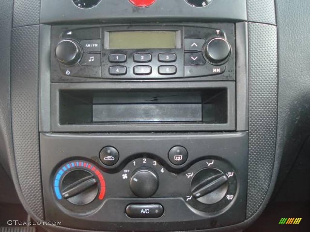 2007 Aveo 5 LS Hatchback - Spicy Orange / Charcoal Black photo #8