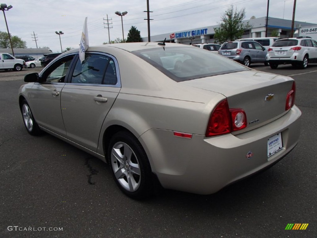 2011 Malibu LS - Gold Mist Metallic / Cocoa/Cashmere photo #7