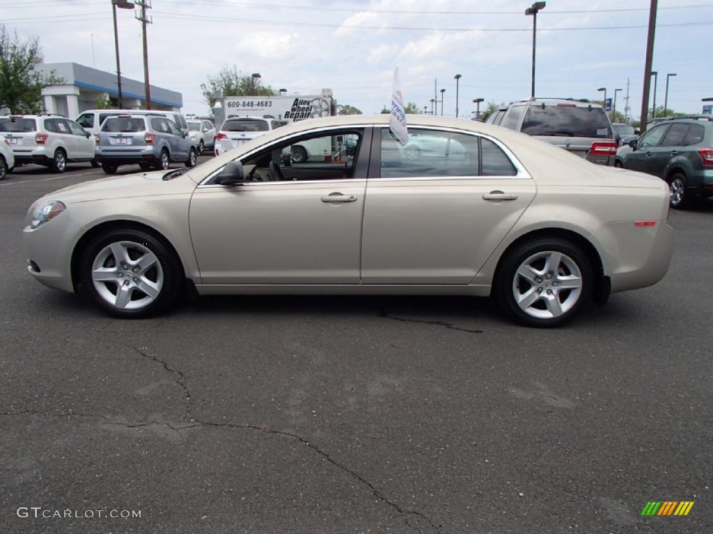 2011 Malibu LS - Gold Mist Metallic / Cocoa/Cashmere photo #8