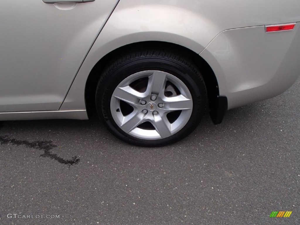 2011 Malibu LS - Gold Mist Metallic / Cocoa/Cashmere photo #9