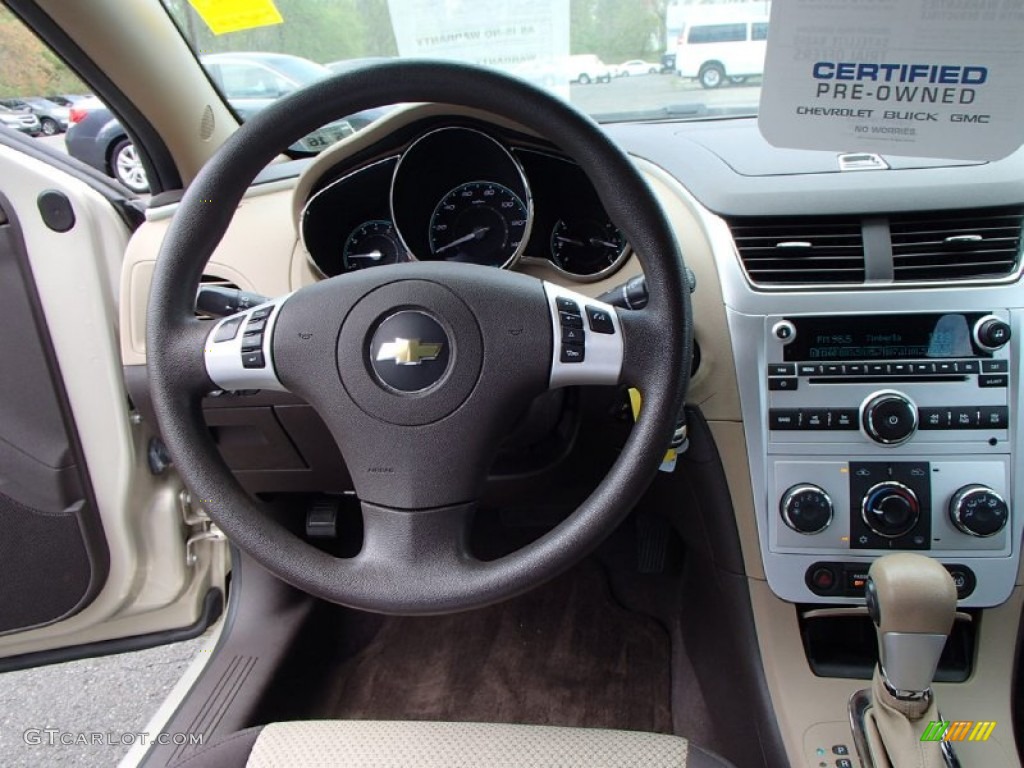 2011 Malibu LS - Gold Mist Metallic / Cocoa/Cashmere photo #15