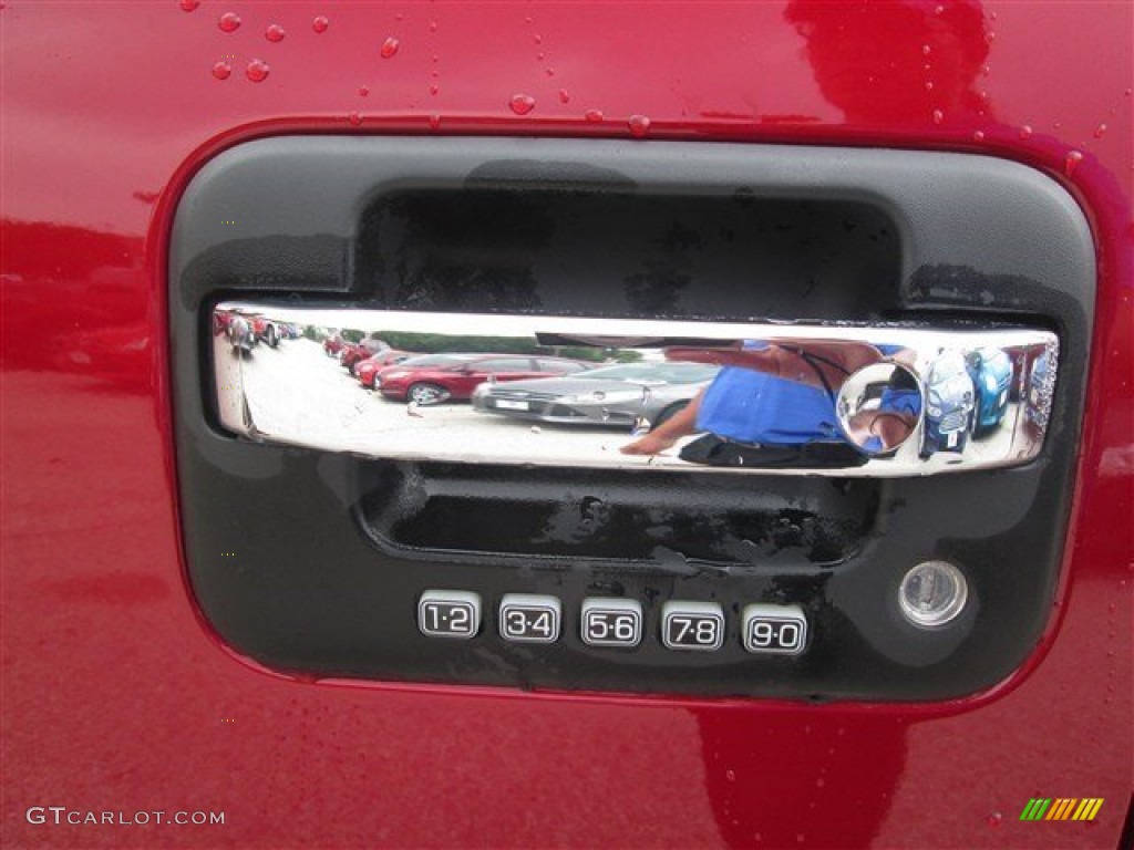 2014 F150 XLT SuperCrew 4x4 - Ruby Red / Steel Grey photo #10