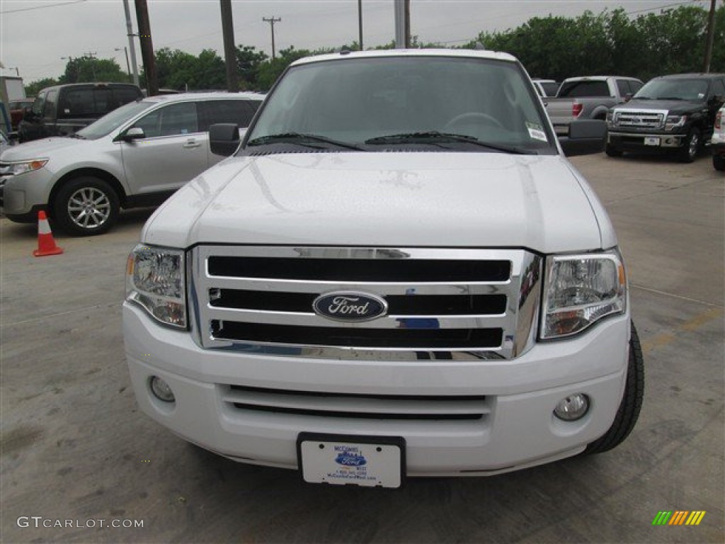 2014 Expedition EL XLT - Oxford White / Stone photo #2