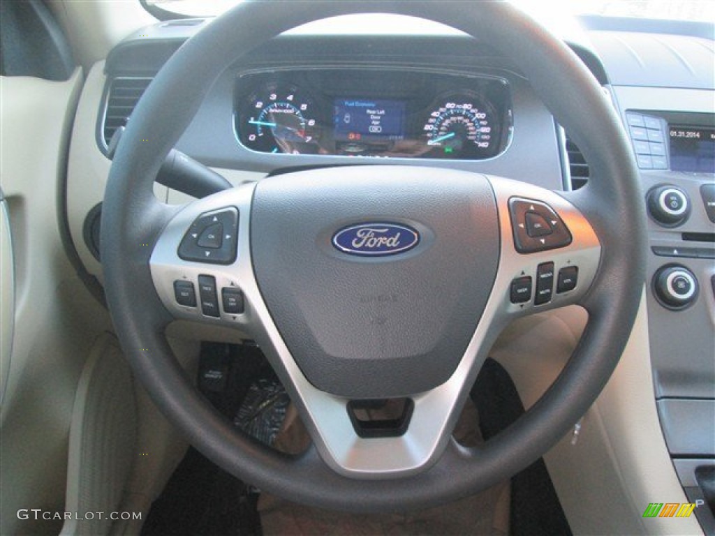 2014 Taurus SE - Deep Impact Blue / Dune photo #2