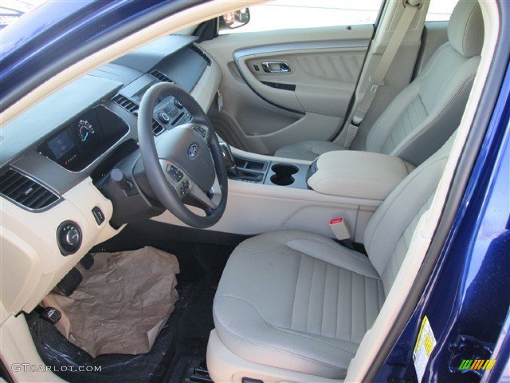 2014 Taurus SE - Deep Impact Blue / Dune photo #4